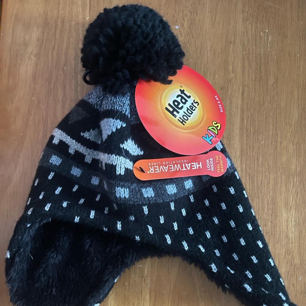 New With Tags, Kids Size 2-6x Thermal Hat HeatWeaver Insulation Liner